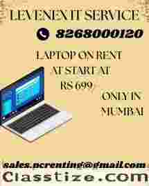 laptop on rent at Rs 699/- Vashi, Belapur, Navimumbai sales.pcrenting@gmail.com
