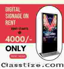 Digital Standee On Rent Starts At 4000/-  Only In Mumbai 