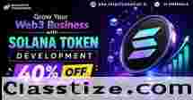 Grow Your Web3 Business with 40% OFF Solana Token Development