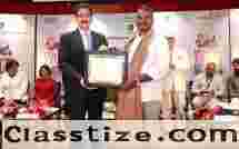 Dr. L. Murugan Presented with Patronship of Rashtriya Hindi Cinema Samman Samiti at 19th Global Film Festival Noida