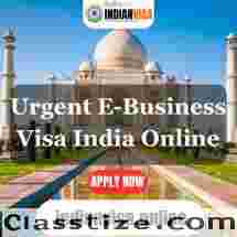 Urgent E-Business Visa India Online