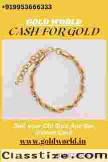 If you want instant cash for your old gold than sell your gold to the GOLDWORLD.