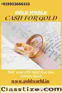 If you want instant cash for your old gold than sell your gold to the GOLDWORLD.